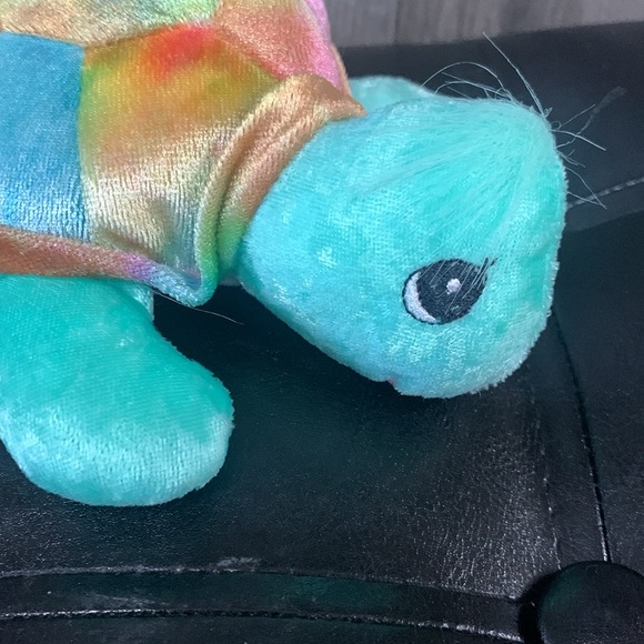 Retired Precious Moments Tender Tails Shiny Shell Plush Turtle Beanie With Tag - Picture 2 of 11